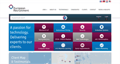 Desktop Screenshot of eu-recruit.com